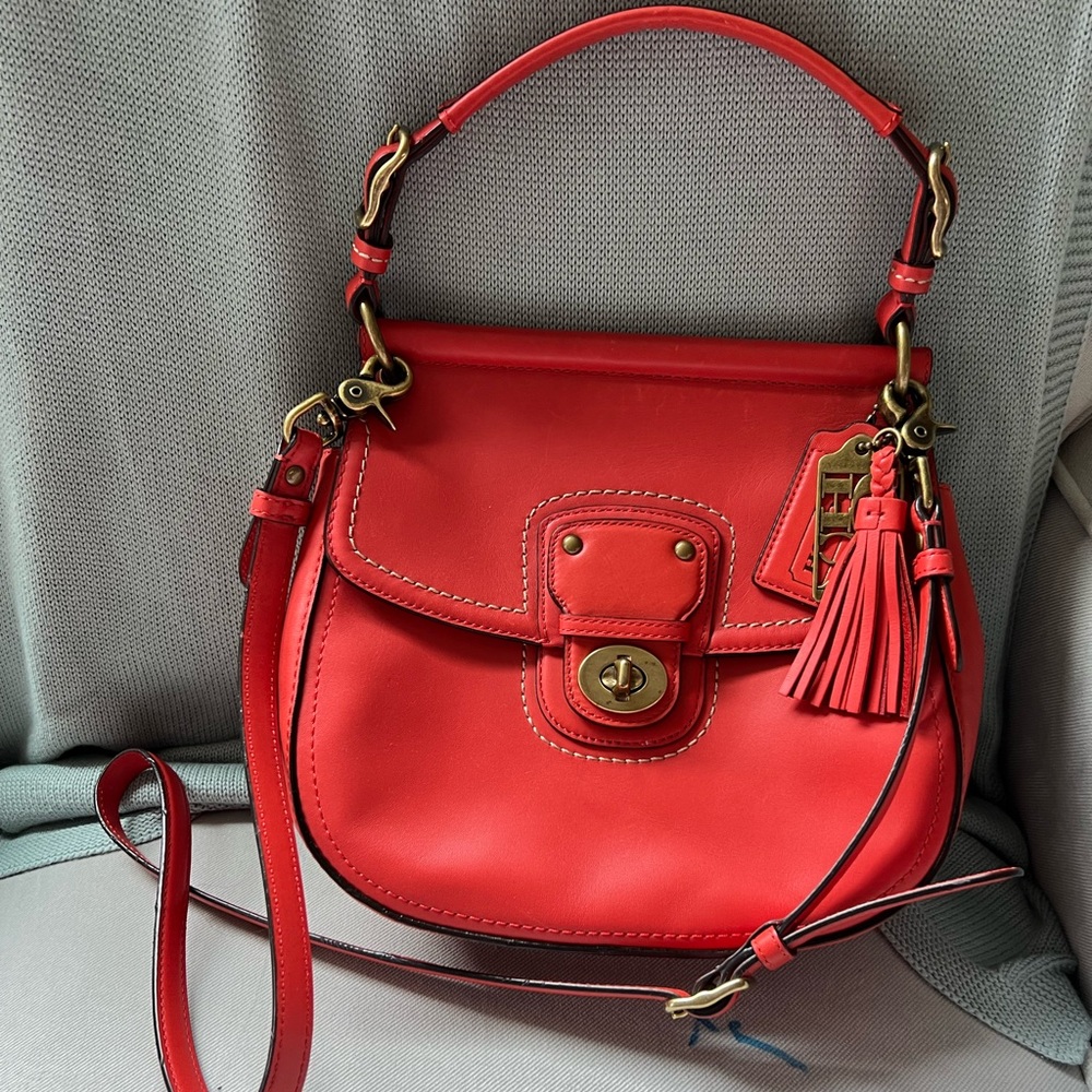 Coach limited edition Willis saddle bag